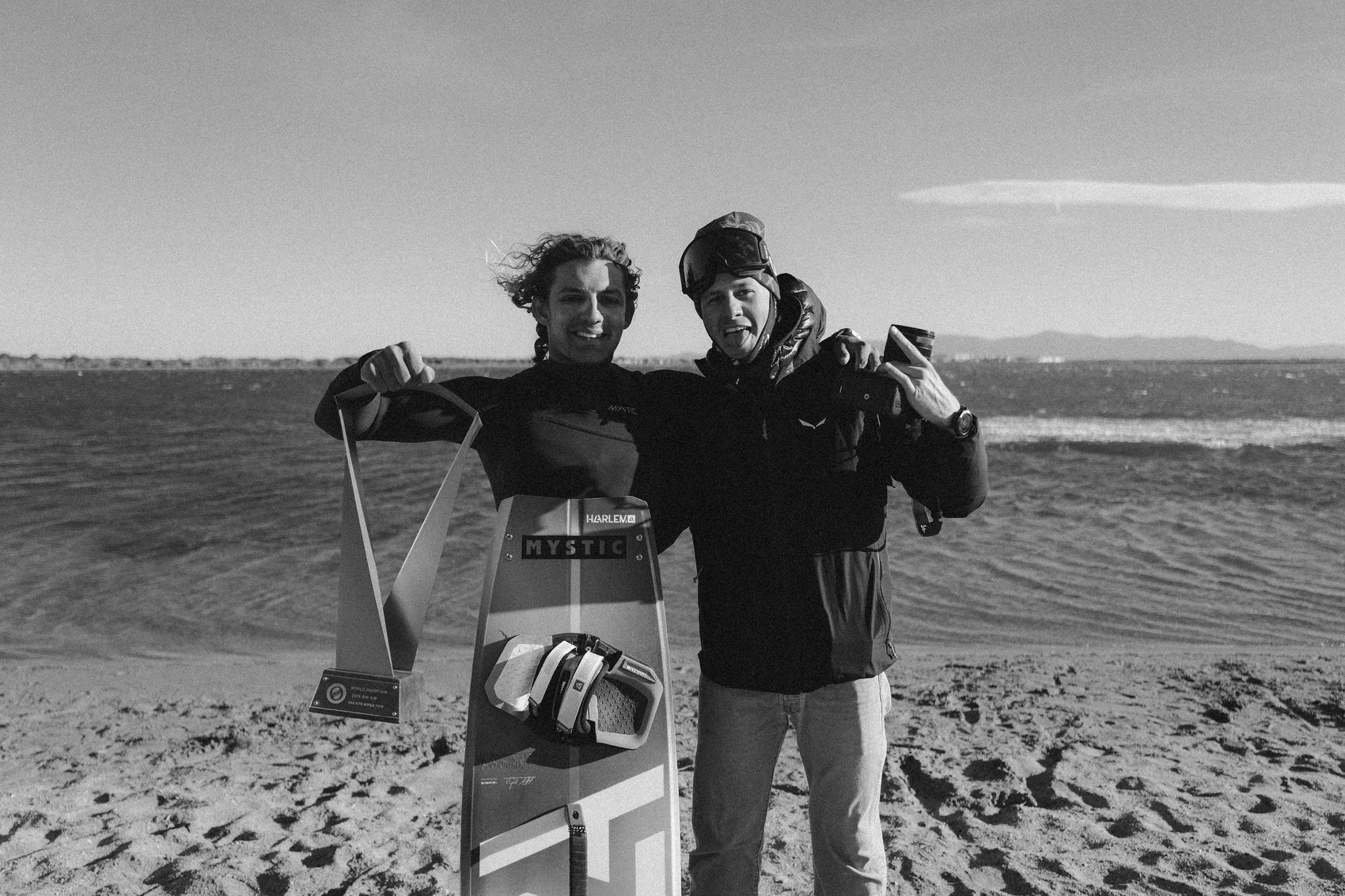 Mattia Baruffaldi with Lorenzo Casati